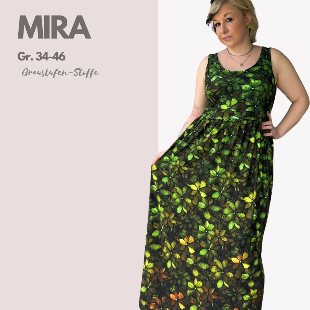 Schnitt der Woche: EBook Maxikleid Mira Gr. 34 bis 46